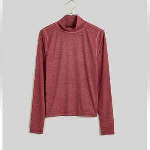 NWT: Madewell Plum Long Sleeve Top, S